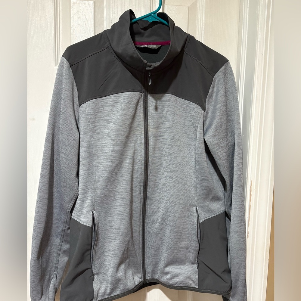The North Face Lightweight Gray and Black Activewear Jacket